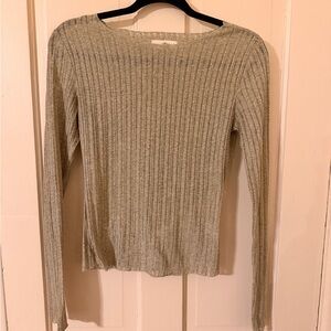 Natural Life Textured Knit layering shirt in Gray